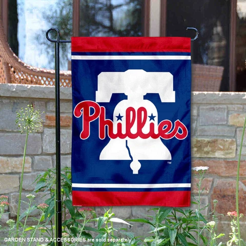 Philadelphia Phillies New Bell Garden Flag and Yard Banner Cover