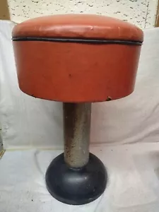 Vintage 21 inch Chrome Soda Fountain Swivel Barstool. - Picture 1 of 7
