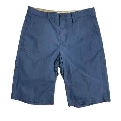 Pantalones Cortos Chinos Timberland Para Hombre Ligeros Frente Plano 11" Entrepierna Índigo A29AN Foto 1 de 2