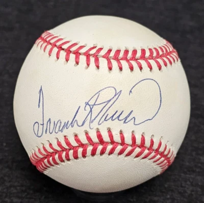 FRANK ROBINSON Signed Official MLB Baseball-HALL OF FAME-ORIOLES-REDS-PSA - Image 1 of 4