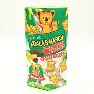 Lotte Koala's March Chocolate Cookies Family Pack Boxes 6.89oz/ 195g - Picture 1 of 5