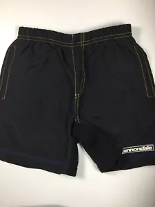 Cannondale Baggy Windbreaker Shorts Black Kids Small - Picture 1 of 2