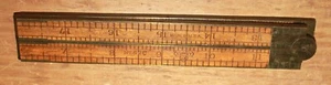 Vintage Stanley Sweetheart No. 62C 24" Folding Wood Ruler w/ Brass Ends - Picture 1 of 3