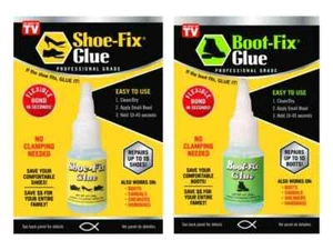 Boot-Fix & Schuh-Fix Kleber: Instant Professional Qualität Schuhreparaturkleber 2er-Pack - Bild 1 von 8