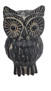 Pier 1 Wooden Owl Home Decor - Picture 1 of 6
