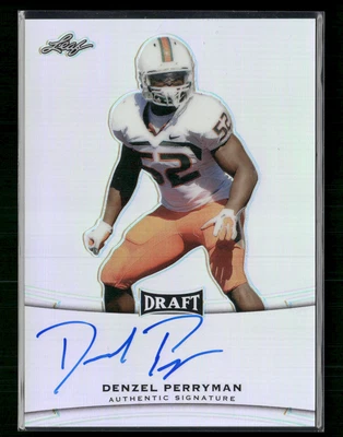 Denzel Perryman 2015 Leaf Draft Auto - Image 1 of 2