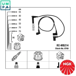 IGNITION CABLE KIT 0749 FOR MERCEDES-BENZ 124/Convertible/T-Model/Break SL 6cyl - Picture 1 of 10