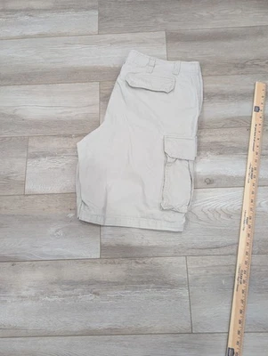 Pantalones Cortos Carga Glory Desteñidos Para Hombres 40 Caqui Tostado Multi Bolsillo Aire Libre Senderismo Informales Foto 1 de 4