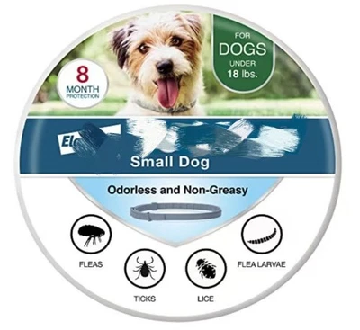 UNBRENDED Flea Tick Collar Treatment Prevention - Dogs Under 18 lbs-Protection/US