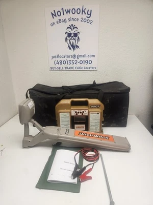 Cámara de alcantarillado Ditch Witch Subsite 950 512 Hz sonda cable localizador de tuberías Utiliguard Foto 1 de 4