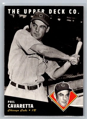 Phil Cavarretta 1994 Upper Deck All-Time Heroes Chicago Cubs #46 - Image 1 of 2