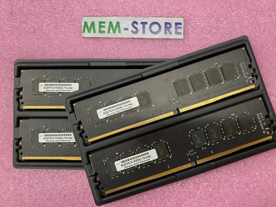 32GB kit 4x8GB 16-chip UDIMM DDR4-2400MHz RAM Memory for Intel CPU Desktops - Image 1 of 4