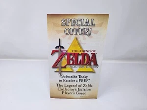 Zelda Collector's Edition (Nintendo GameCube GC) Insert Only - Picture 1 of 3