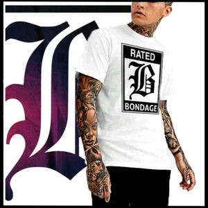 BDSM T-Shirt Bondage Sinnesentzug Stille Sado Masochist Erotik XL weiß - Bild 1 von 2