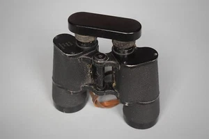 WWII WW2 Original German 7x50 Dienstglas Binoculars Leitz Wetzlar BEH + Cover - Picture 1 of 7