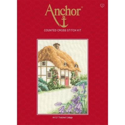 Anchor counted Cross Stitch kit "Thatched Cottage", DIY - Image 1 of 3