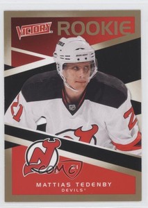 2010-11 Upper Deck Victory Gold Mattias Tedenby #302 Rookie RC
