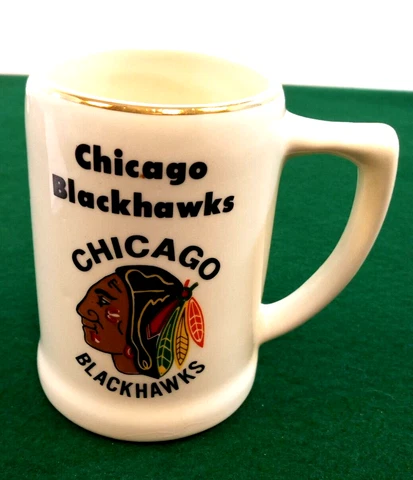 Chicago Blackhawks Ceramic Mug  5" Height Cover