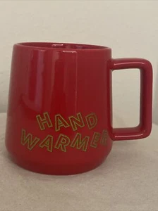 Starbucks Holiday Christmas Red Hand Warmer Ceramic Mug 12 oz 2019 - Picture 1 of 6