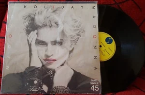 MADONNA ***Holiday / Lucky Star*** VERY SCARCE 12" Single SPAIN ARIOLA 1983 RARE - Picture 1 of 4