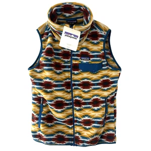 NWT Patagonia Synchilla Vest Fleece Zip Women's Size Medium Wild Desert Aztec - Picture 1 of 8