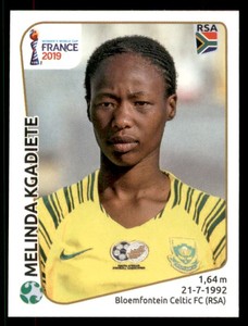 2019 Panini Women's World Cup Stickers #174 Melinda Kgadiete - NM-MT