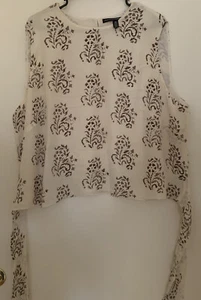 Ellen Tracy Linda Allard Silk Tank Top Sleeveless Blouse Lined Size 24 R3-O7 - Picture 1 of 5