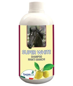 Súper Blanco Blanqueador y Reviviente Caballo Champú para Caballos Grises y Blancos 50 Un - Imagen 1 de 1