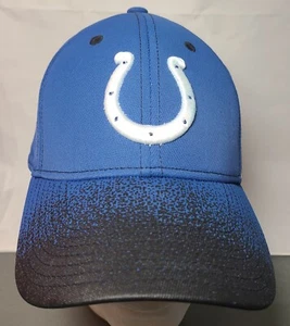 Cappello Reebok On Field Indianapolis Colts NFL Equipment Blu Taglia L/XL Flex ~ Usato - Foto 1 di 5
