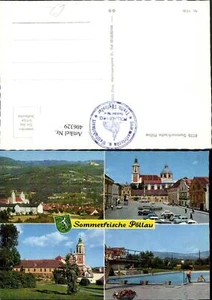 406329,Pöllau Totale Hauptplatz Freibad Mehrbildkarte - Bild 1 von 1