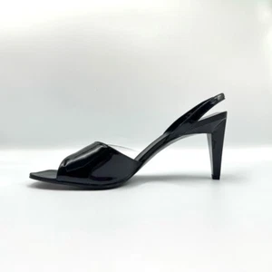 Vintage Rangoni Firenze Black Patent Heels Women's Size 9 B Italian NOS - Picture 1 of 5