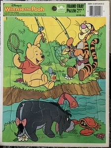 Rompecabezas de colección Disney DORADO Winnie the Pooh Tigger Eeyore Marco 12 piezas - Imagen 1 de 4