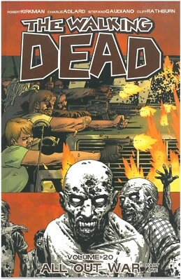 The Walking Dead Vol. 20 All Out War Parte 1 (2014) Image Comics TPB Foto 1 de 2