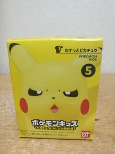 Pokemon  Kids  mini figure ～～ ⑤ angry (MUSHHUTO) pikachu　～～ BANDAI - Foto 1 di 6