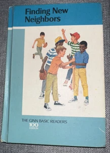 Finding New Neighbors Never Returned Library Book Vintage Ginn basic readers - Picture 1 of 10