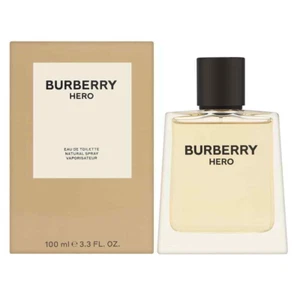 Burberry Hero 3.3 oz/100 ml EDT Cologne for Men Spray New In Box - Picture 1 of 2