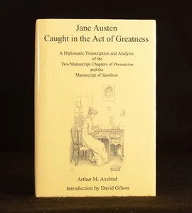 2003 Jane Austen Caught in the Act of Greatness Arthur Axelrad Gilson 1st - Picture 1 of 7