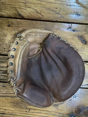 Vintage Catchers Glove Mitt G183 John Roseboro Signature B MacGregor 1950s - Image 1 of 4