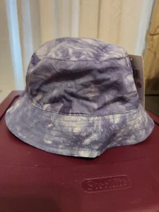 Enjoy Life Kids Bucket Hat UPF 50 Blue Tie Dye Sz S/M Brand New W Tags - Picture 1 of 8