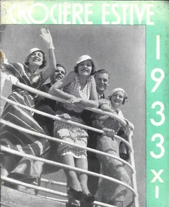 Crociere Estive 1933 - Italia - Transatlantici Augustus Roma Giulio Cesare - Picture 1 of 4