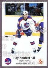1985-86 Winnipeg Jets Police #15 Ray Neufeld
