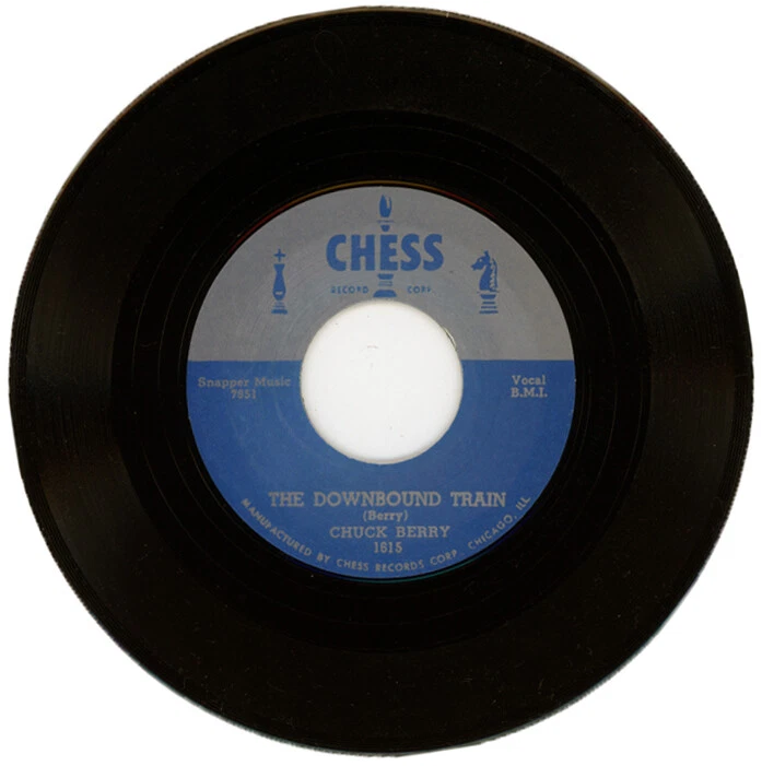 CHUCK BERRY "THE DOWNBOUND TRAIN c/w YOU CAN'T CATCH ME" ROCK & ROLL - Image 1 of 1