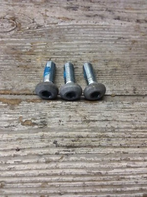 2005 05 02-07 Yamaha Zuma 50 YW50 OEM Front Stopping Braking Brake Rotor Bolts - Image 1 of 4