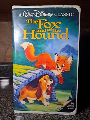 Fox And The Hound- Black Diamond Disney Rare Classic VHS - Image 1 of 2