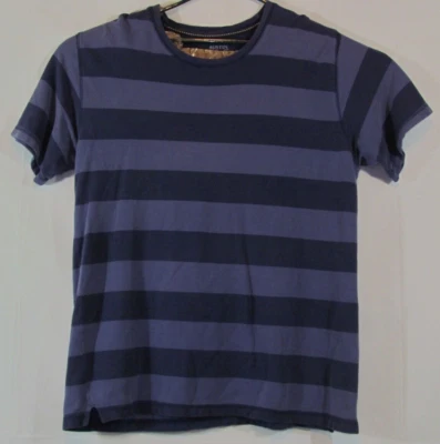  Camiseta vintage Austin Clothing Co. azul a rayas talla XL  Foto 1 de 4
