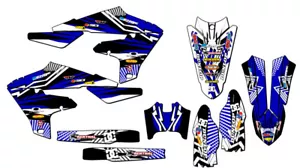 2019-2023 YZ 250 F 4-STROKE MAYHEM Blue Senge Graphics Kit Compatible with - Bild 1 von 10