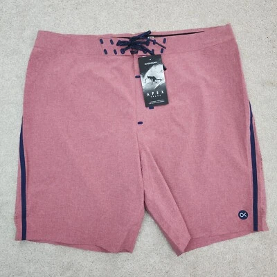 Outerknown Men Size 34 9" Kelly Slater Apex Boardshorts Trunks Dusty Red Heather - Image 1 of 4