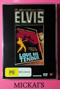 ELVIS PRESLEY - LOVE ME TENDER - THE OFFICIAL COLLECTORS EDITION DVD OOP DELETED - Picture 1 of 2