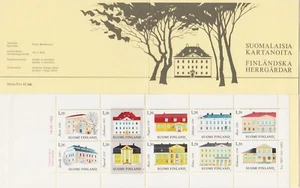 Finnish Architecture Estates Manor Houses Finland Mint MNH Booklet 1982  - Picture 1 of 1
