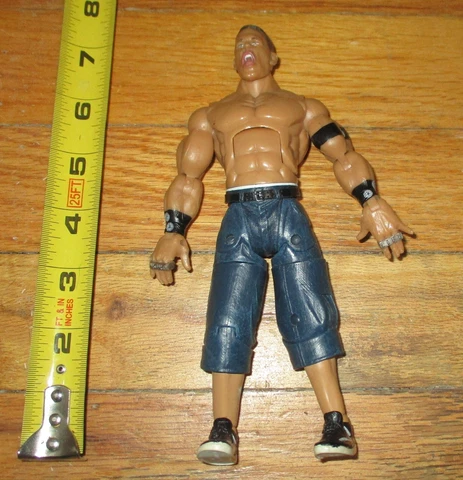 2005 WWF WWE Jakks John Cena Deluxe Aggression Wrestling Figure Series 1 Cover